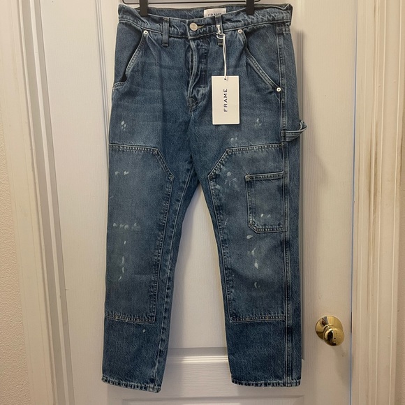 Frame Denim Womens  Le Pixie Slouch Waterfalls Jean - Picture 4 of 6